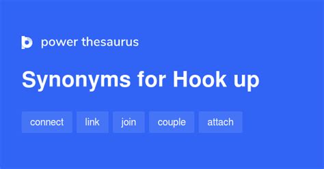 synonym for the word hookup